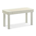 Sarah 55" Cream 2-Drawer Executive Work Desk