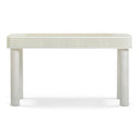 Sarah 55" Cream 2-Drawer Executive Work Desk