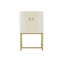Lisa Pleated Performance Velvet Dining Chair