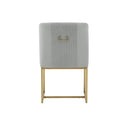 Lisa Pleated Performance Velvet Dining Chair