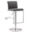 Amalfi Performance Vegan Leather Adjustable Stool