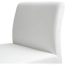 Denmark Performance Vegan Leather Stool with Silver Base - Set of 2