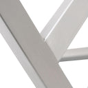 Helsinki White Performance Vegan Leather Stool - Set of 2