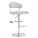 Cosmo Performance Vegan Leather Adjustable Stool