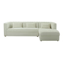 Callie 2-Piece Performance Velvet L-Shaped Sectional