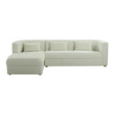 Callie 2-Piece Performance Velvet L-Shaped Sectional