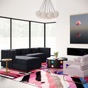 Callie 2-Piece Performance Velvet L-Shaped Sectional
