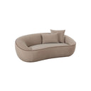 Jenny 78" Taupe Performance Faux Mohair Loveseat