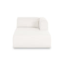 Tarra Cream Performance Chenille Modular Chaise