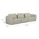Noor Sofa (93"-128") by TOV Furniture, view 14