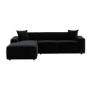 Olafur 2-Piece Performance Fabric L-Shaped Sectional