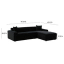 Olafur 2-Piece Performance Fabric L-Shaped Sectional