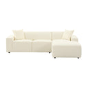 Olafur 2-Piece Performance Fabric L-Shaped Sectional