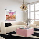 Leonie 102.5" Faux Shearling Sofa