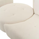 Fickle 4-Piece Cream Performance Boucle Modular Sectional