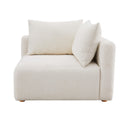 Hangover Cream Performance Boucle Modular Corner Chair