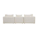 Hangover 112.5" Cream Performance Boucle Sofa