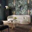 Circe 92.5" Performance Textured Velvet Sofa