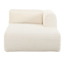 Tarra 71" Fluffy Oversized Performance Corduroy Modular Chaise