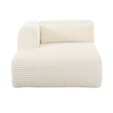 Tarra 71" Fluffy Oversized Performance Corduroy Modular Chaise