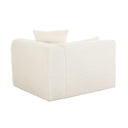 Tarra Fluffy Oversized Performance Corduroy Modular Corner Chair