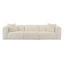 Tarra 118" Fluffy Oversized Performance Corduroy Modular Sofa