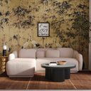 Misty 2-Piece Cream Performance Boucle L-Shaped Sectional
