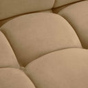 Calliope 6-piece Cafe Au Lait Performance Velvet Modular U-Sectional