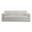 Ryan 91" Cream Upcycled Performance Linen Sleeper Sofa