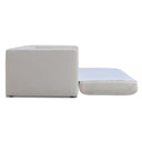 Ryan 91" Cream Upcycled Performance Linen Sleeper Sofa