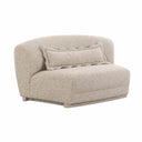 Marion 63" Two-Tone Textured Performance Boucle Armless Loveseat