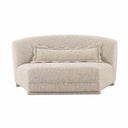Marion 63" Two-Tone Textured Performance Boucle Armless Loveseat