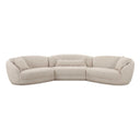 Marion 3-Piece Two-Tone Textured Performance Boucle Sectional