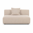 Sylvie 54" Cream Performance Boucle Armless Loveseat