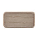 Sylvie Cream Performance Boucle Ottoman Table
