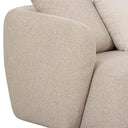 Sylvie 4-Piece Cream Performance Boucle Chaise Sectional