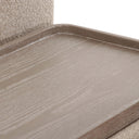 Sylvie 4-Piece Cream Performance Boucle Chaise Sectional