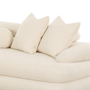 Lulu 2-Piece Cream Performance Boucle L-Shaped Sectional