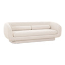 Simone 96" Cream Performance Boucle Sofa