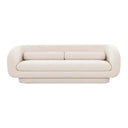 Simone 96" Cream Performance Boucle Sofa