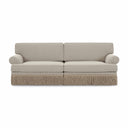 Yvette 92" Warm Grey Performance Boucle Sofa