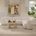 Travie 5-Piece Performance Corduroy Velvet Modular L-Sectional