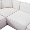 Travie 5-Piece Performance Corduroy Velvet Modular L-Sectional