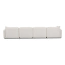 Travie 6-Piece Performance Corduroy Velvet  Modular U-Sectional