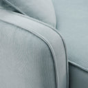 Travie Performance Corduroy Velvet LAF Corner Chair