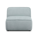 Travie Performance Corduroy Velvet Armless Chair