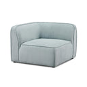 Travie Performance Corduroy Velvet Corner Chair