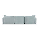 Travie 112" Performance Corduroy Velvet Modular Sofa