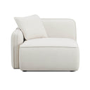 Travie Sand Upcycled Performance Linen LAF Corner Chair