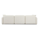 Travie 4-Piece Sand Upcycled Performance Linen Modular Sectional